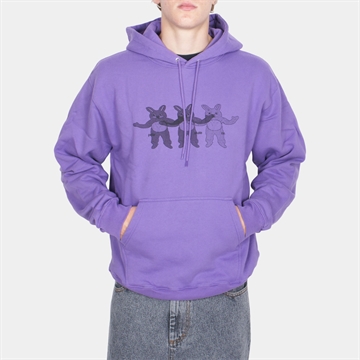 Polar Skate Co Dave Hoodie Different In The End Ultraviolet